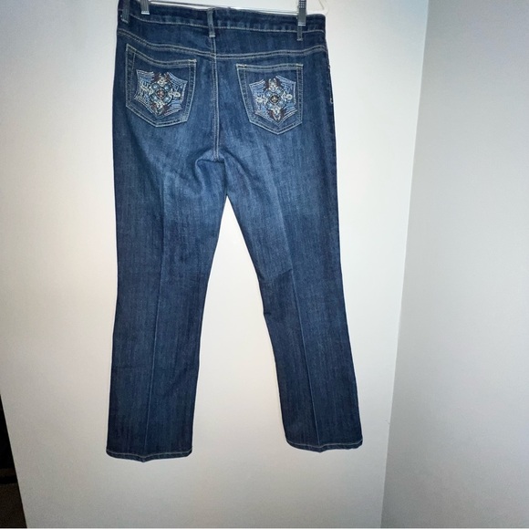 Baccini Womens blue jeans  size 12 - ‎ Boot Cut - Picture 10 of 16